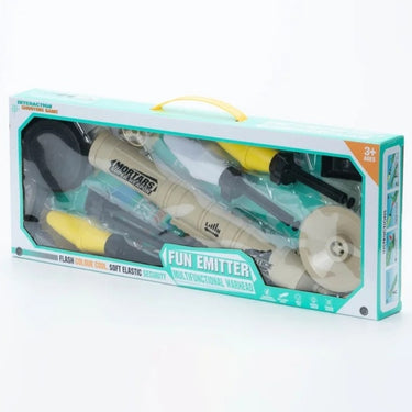 Toy Mortar with Soft Projectiles